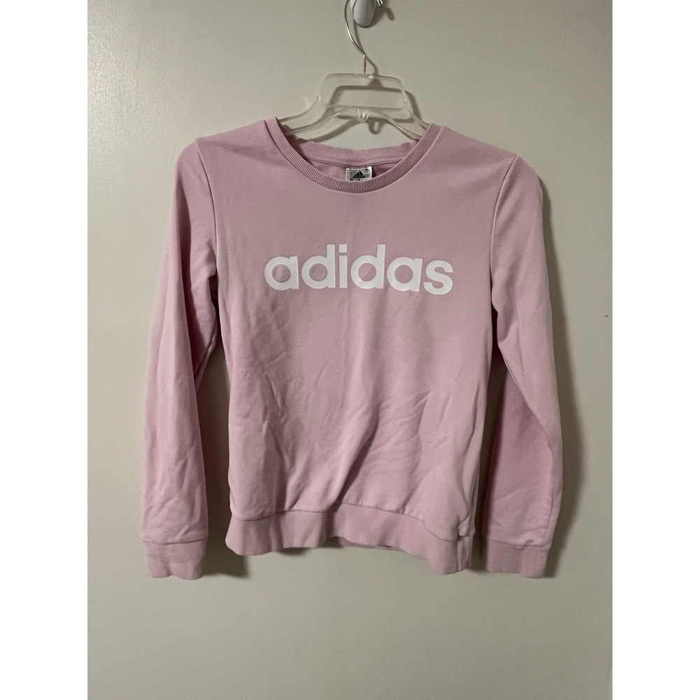 Adidas sweatshirt size Small light pink